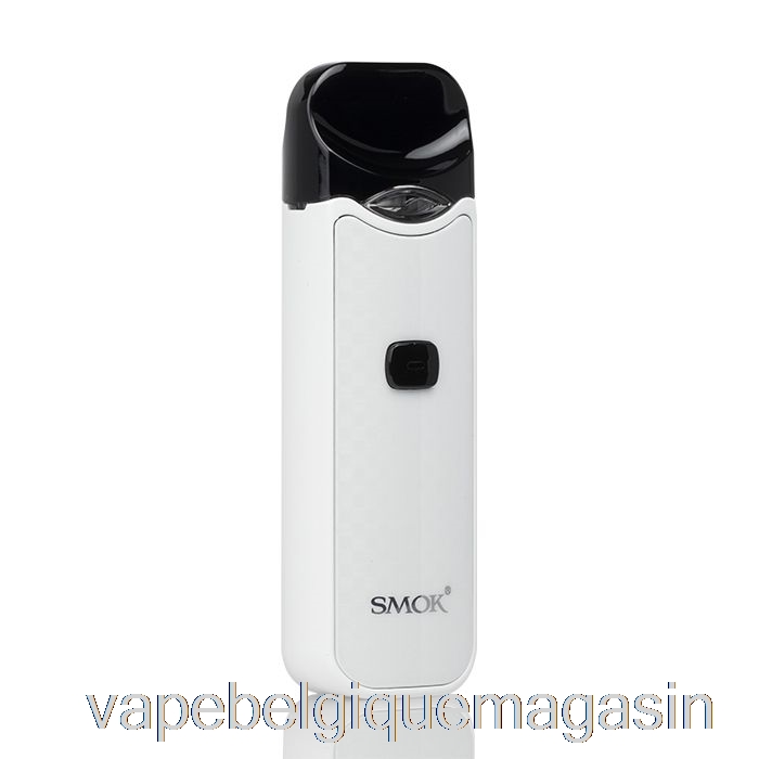 Vape Shop Bruxelles Smok Nord 15w Pod Kit Fibre De Carbone Blanc